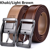 Men's Leather Reversible Belt