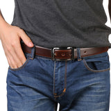 Men's Leather Reversible Belt