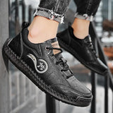 Men Leather Handmade Driving Shoes