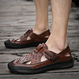 Men's Casual Beach Leather Classic Sandals
