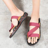 New Men's Big Size Beach Flip Flops