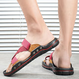 New Men's Big Size Beach Flip Flops