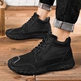 New Men's Classic Handmade Ankle Boots