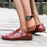 Men's Fashion Handmade Leather Sandals