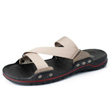 New Men's Big Size Beach Flip Flops