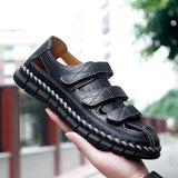 New Men's Handmade Hiking Sandals