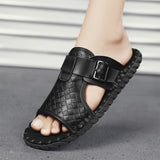 Men's Classic Genuine Leather Slippers