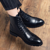 Men's Fashion Vintage Business Boots