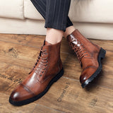 Men's Fashion Vintage Business Boots