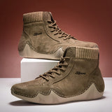 Men's Leather Walking Boots