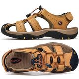 Summer New Men's Breathable Mesh Slippers