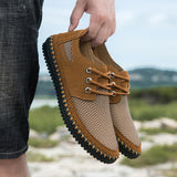 Men's Breathable Mesh Soft Flat Loafers