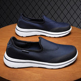 Men's Breathable Knitted Casual Shoes