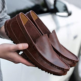 Men's Breathable Leather Causal Shoes