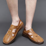 Men's Leather Handmade Outdoor Sandals