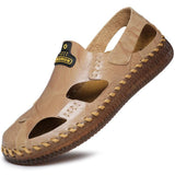 New Men's Classic Leather Sandals