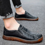 New Men's Fashion Handmade Leather Shoes