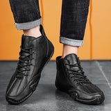 Men's Fashion Large Size Ankle Boots