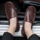Men's Breathable Leather Causal Shoes