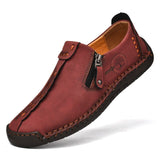 Men's Casual Slip On Leather Shoes