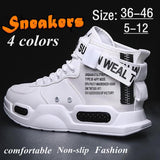 Trendy Men's High-top Sneakers