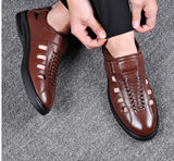 Men's Genuine Leather Comfortable Summer Shoes