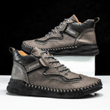 New Men's Plus Size Handmade Boots