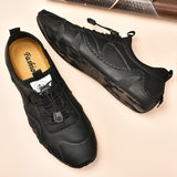 New Large Size Men's Handmade Leather Casual Shoes