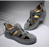 New Men's Handmade Casual Sandals