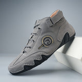 New Men's High Top Leather Boots