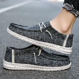 Men's Casual Denim Canvas Shoes