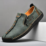 Men's Casual Slip On Leather Shoes