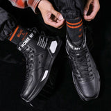 Trendy Men's High-top Sneakers