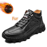Men's Fashion Warm Outdoor Snow Boots
