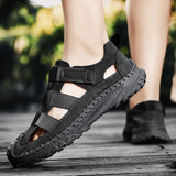 New Men's Handmade Casual Sandals