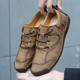 New Men's Handmade Leather Casual Shoes