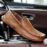 Men's Breathable Leather Causal Shoes