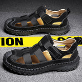 New Men's Handmade Casual Sandals