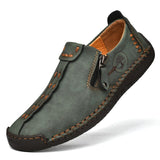 Men's Casual Slip On Leather Shoes