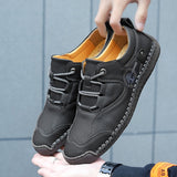 New Men's Handmade Leather Casual Shoes