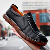 New Men's Fashion Handmade Leather Shoes