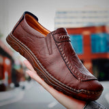 New Men's Fashion Handmade Leather Shoes