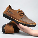 Men's Breathable Mesh Soft Flat Loafers