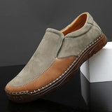 Men's Leather Handmade Outdoor Breathable Shoes
