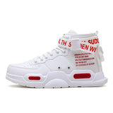 Trendy Men's High-top Sneakers