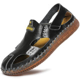 New Men's Classic Leather Sandals