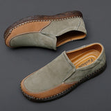 Men's Leather Handmade Outdoor Breathable Shoes