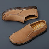 Men's Leather Handmade Outdoor Breathable Shoes
