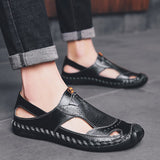 Men's Leather Outdoor Non-slip Water Shoes