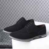 Men's Leather Holes Oxfords Shoes